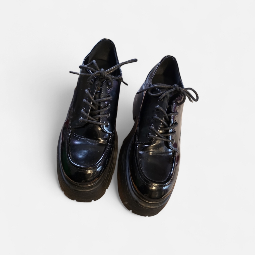 Madden Girl Black Platform Shoes